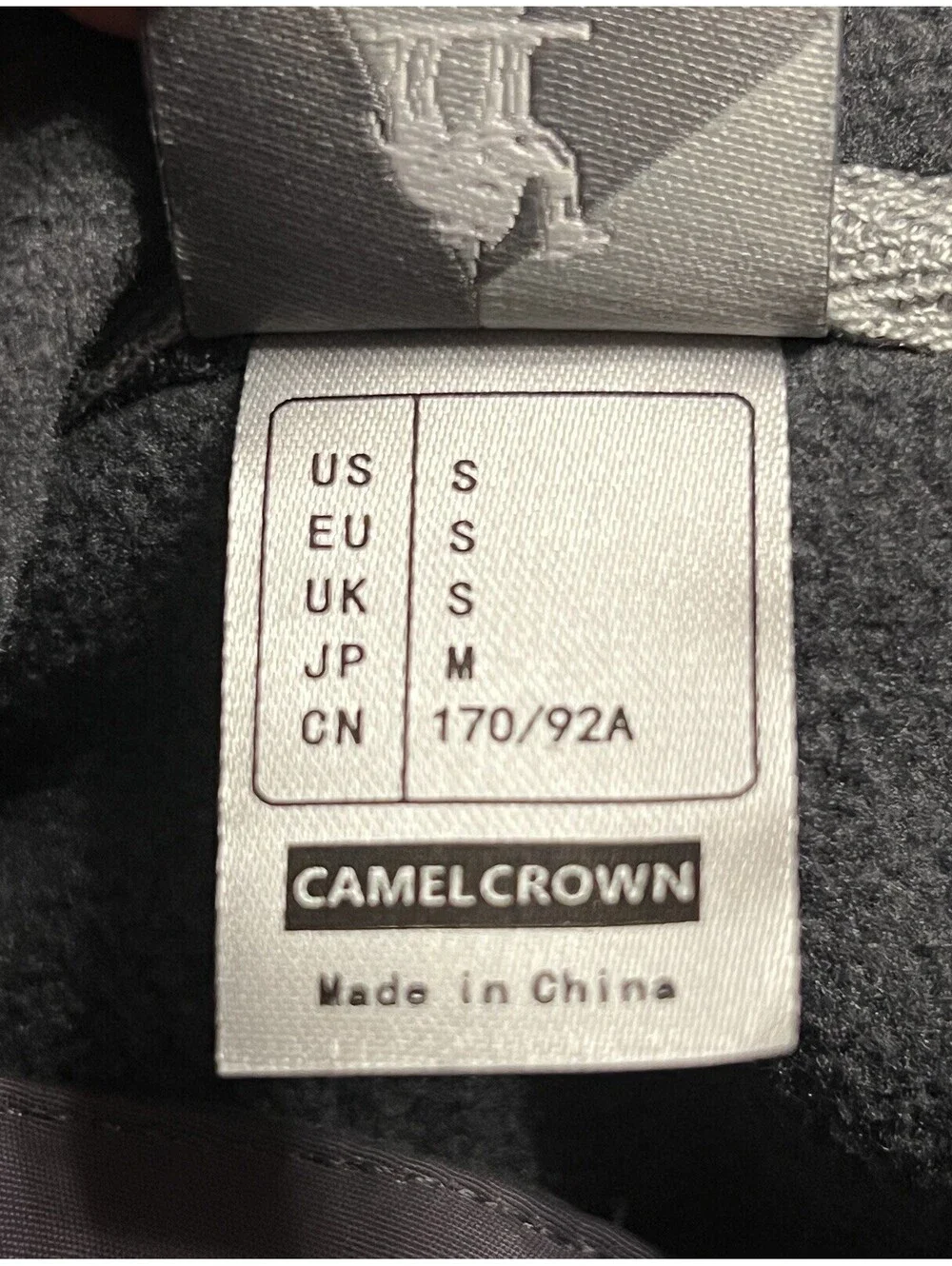 CAMEL CROWN Men’s Mountain Snow Waterproof Ski Jacket Detachable Hood Size S